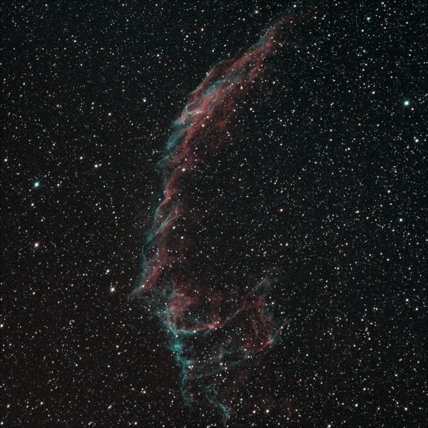 NGC 6992 - Туманность Вуаль - астрофотография
