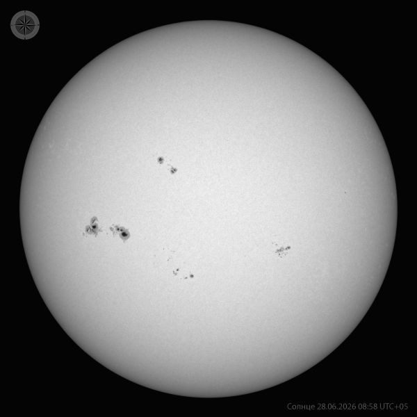 Sun  08:58 UTC+05 28.06.2026 - Astrophotography