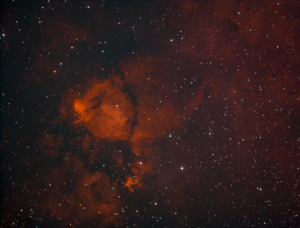 IC 1795 - The Fishhead Nebula - туманность Рыбья Голова - астрофотография
