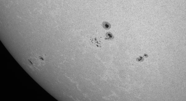 Sunspots 23.09.2025 - Astrophotography