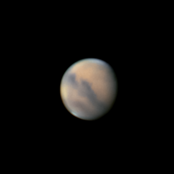 Марс 02.09.2020 - астрофотография