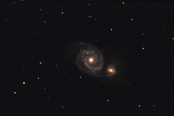 М 51-Галактика Водоворот. 18.03.2023 - астрофотография