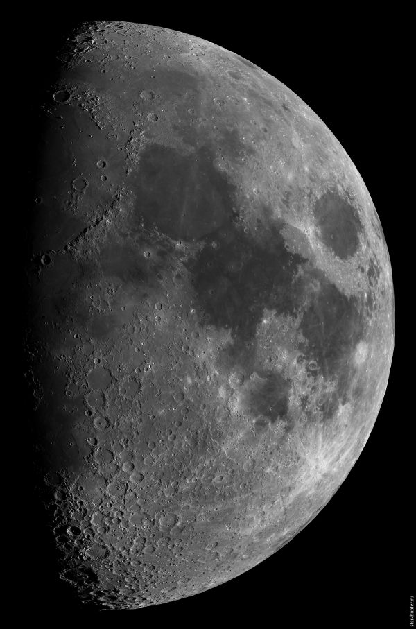 Lunar panorama, 25-03-2018 - астрофотография