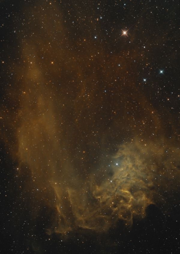 IC 405 - астрофотография