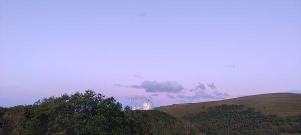 BTA at sunset - Astrophotography