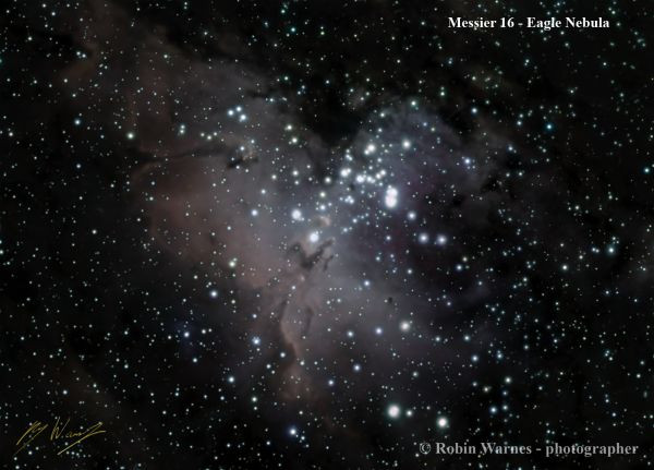 Messier 16 - Eagle Nebula - Astrophotography