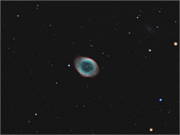 Ring nebula M57 - астрофотография