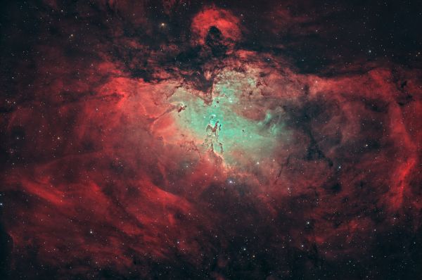 M16 Eagle Nebula - астрофотография