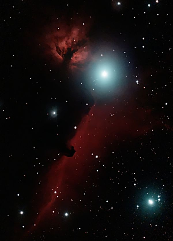 7-2-2026 Flame nebula and horse head nebula - Astrophotography