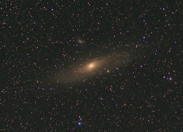 М31 - Галактика Андромеди - астрофотография