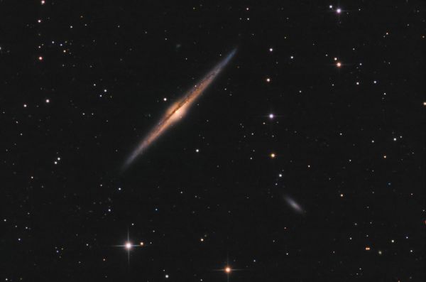 Галактика Игла (NGC 4565) - астрофотография