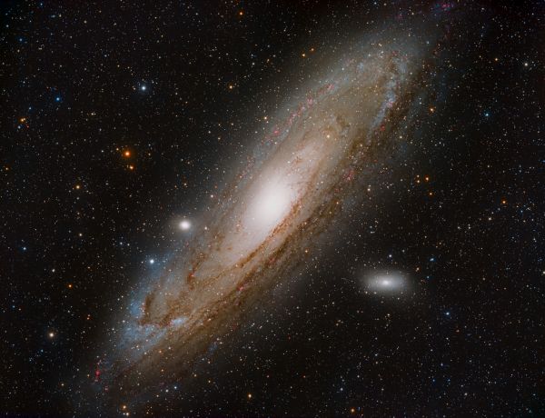 Туманность Андромеды - астрофотография