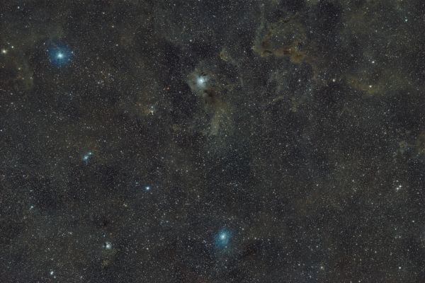 Iris and surroundings - Astrophotography