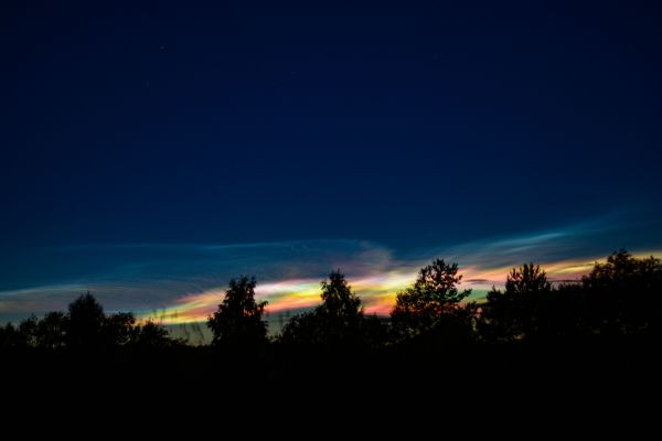 rainbow clouds - Astrophotography