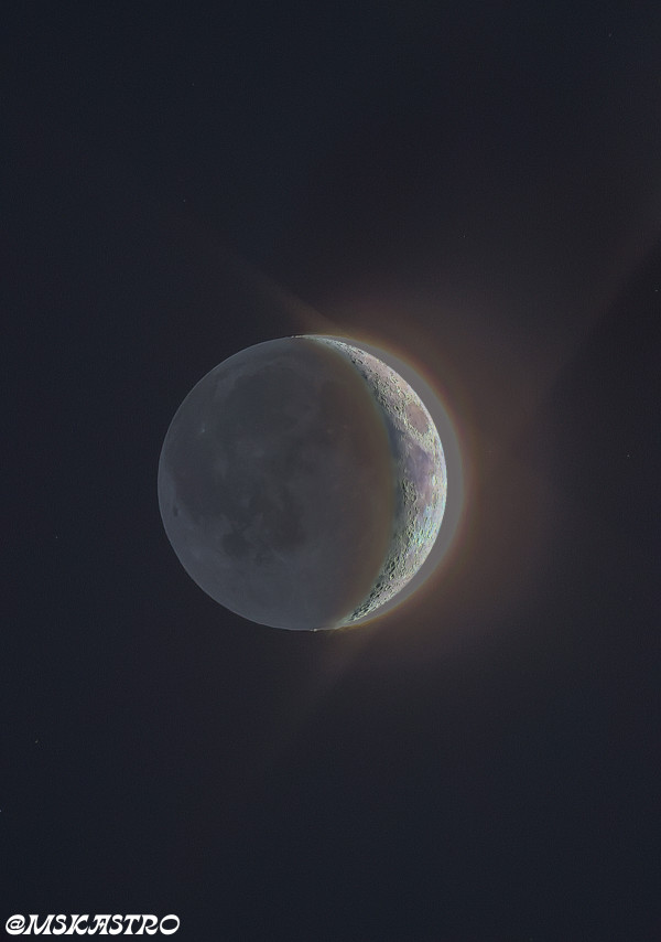 HDR Moon - Astrophotography