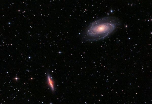 M81 и М82 - астрофотография