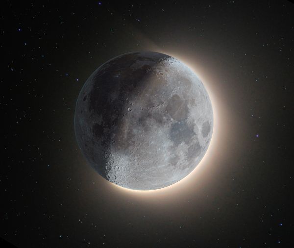 Moon hdr - Astrophotography