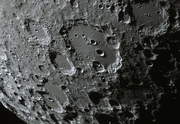 Clavius crater area on August 16, 2025. - Astrophotography
