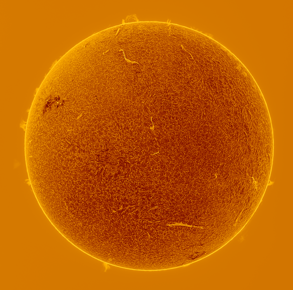 HDR Солнца - астрофотография