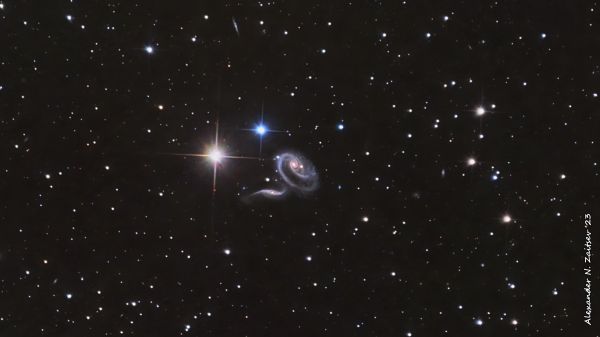 Arp 273 - астрофотография