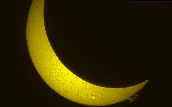 Solar eclipse - Astrophotography