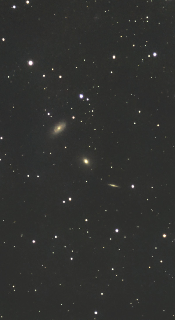 NGC5985, NGC5982, NGC5981 – Draco Triplet - Astrophotography