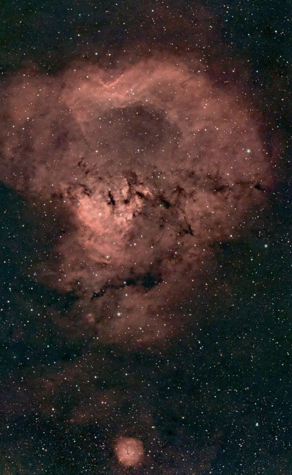 NGC 7822 The Question Mark Nebula - Astrophotography