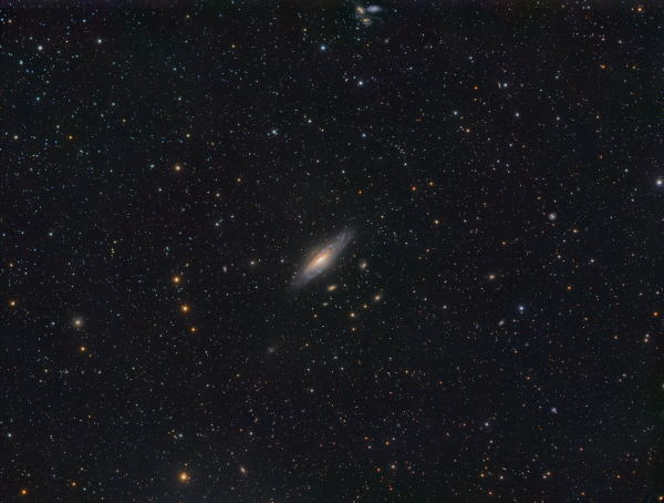 NGC7331 в Пегасе - астрофотография