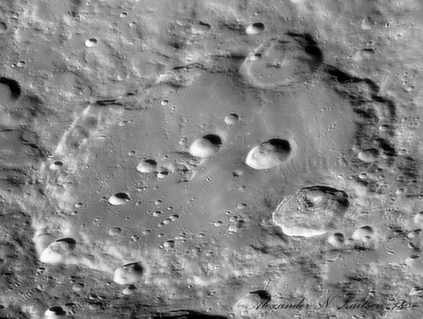 Луна, Clavius - астрофотография
