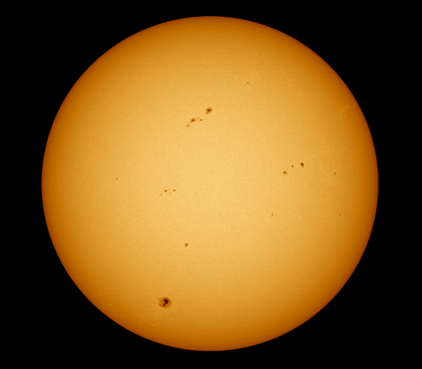 Солнце 09.07.2023  AR-13363 - астрофотография