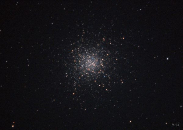 M 13 Great Globular Cluster in Hercules from the window, 15.04.2026 - Astrophotography