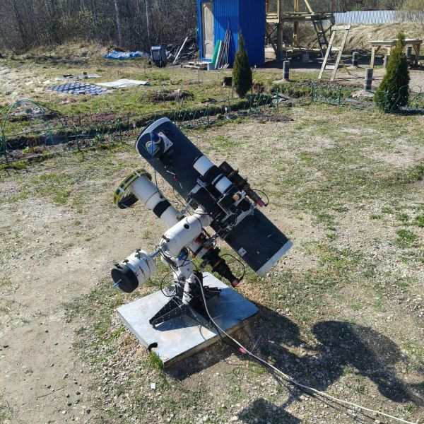 Photo of the setup from the 1st St. Petersburg Astrokolhoz - Astrophotography