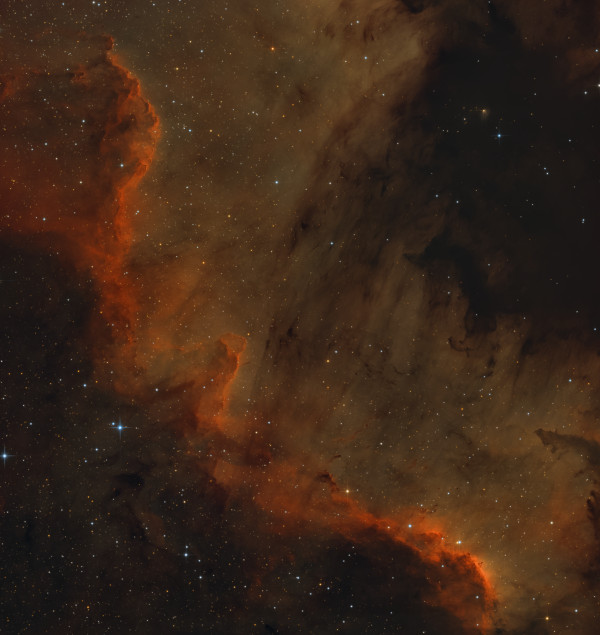 NGC 7000 (panorama) - Astrophotography