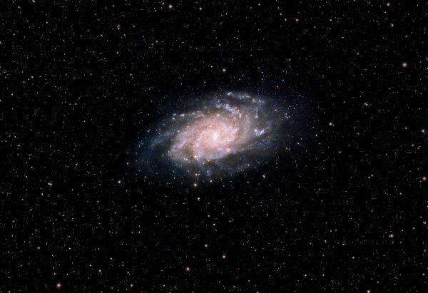 M33 Galassia Triangolo (Triangulum Galaxy) - астрофотография