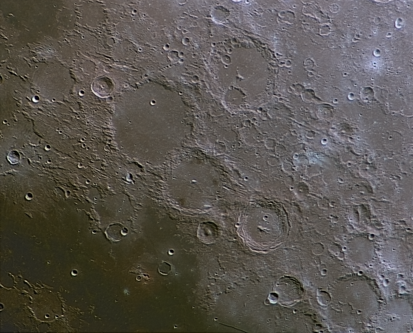 кратеры Птолемей, Альфонс и другие. 02.05.2020 - астрофотография