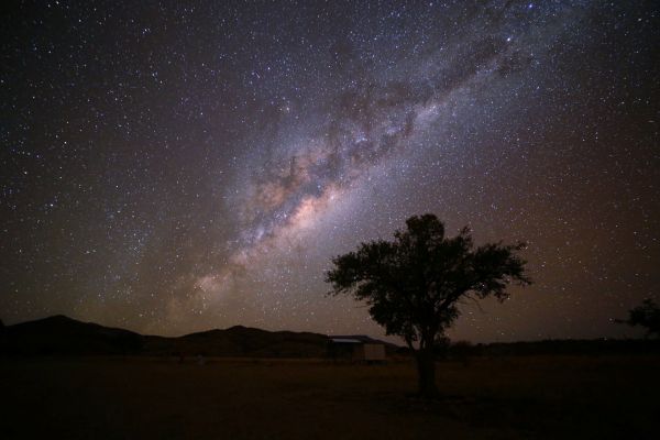 Starry Night of Namibia - астрофотография