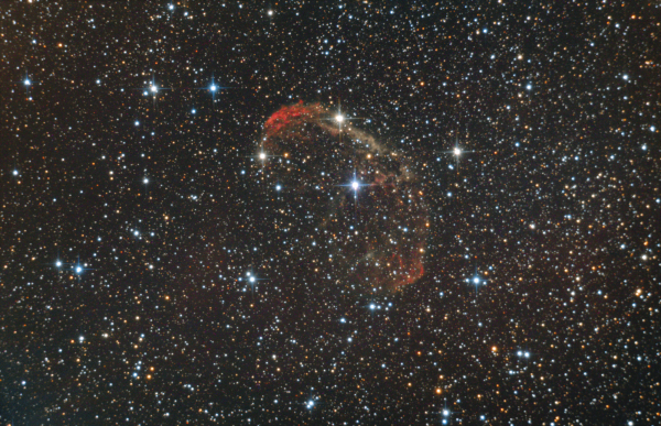 NGC6888 "Полумесяц". - астрофотография