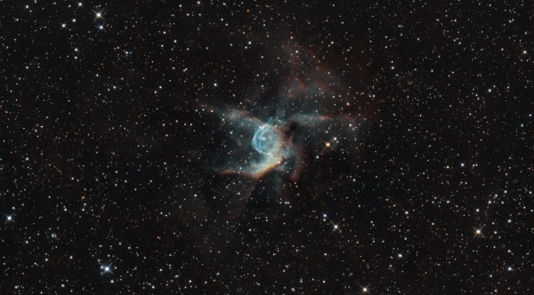 NGC 2359. Thor's helmet - Astrophotography