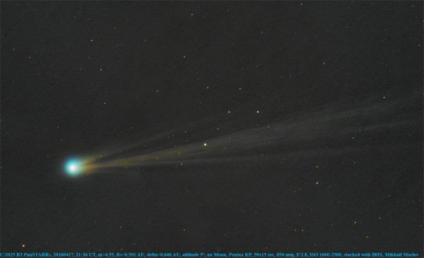 C/2025 R3 PanSTARRs - Astrophotography