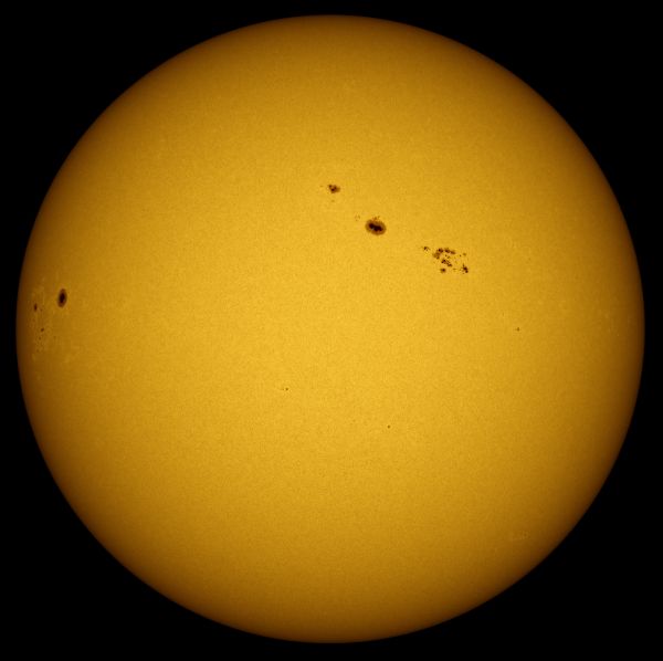 Панорама Солнца за 29 Марта - астрофотография