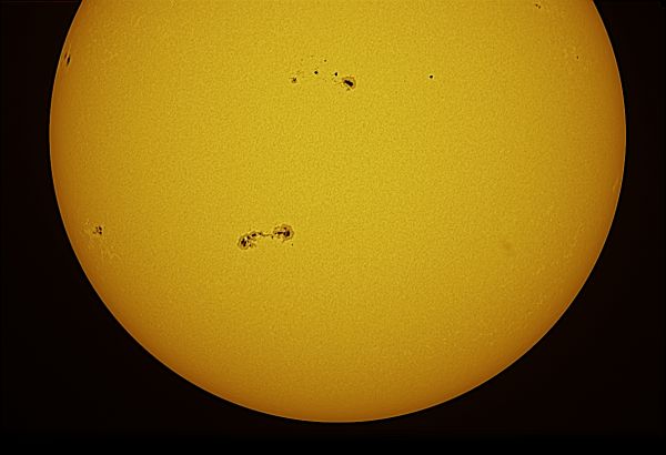 Солнце 11-07-22 - астрофотография