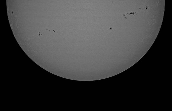 Солнце 23.07.24 - астрофотография