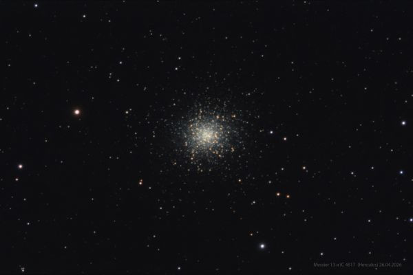 M 13 The Great Hercules Cluster - Astrophotography