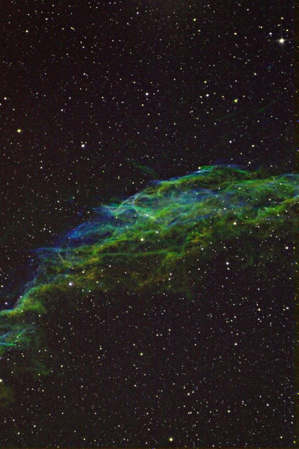 Туманность Вуаль - астрофотография