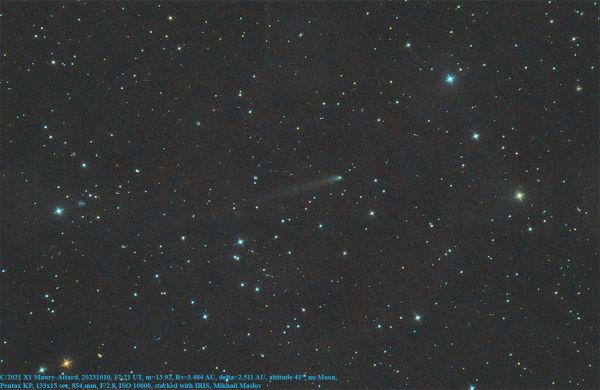C/2021 X1 Maury-Attard - астрофотография