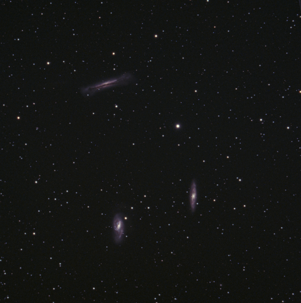 M65, M66, NGC3628 (Leo triplet)  - астрофотография