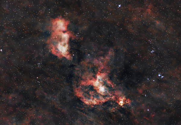 IC1805 & 1C1848 - Astrophotography