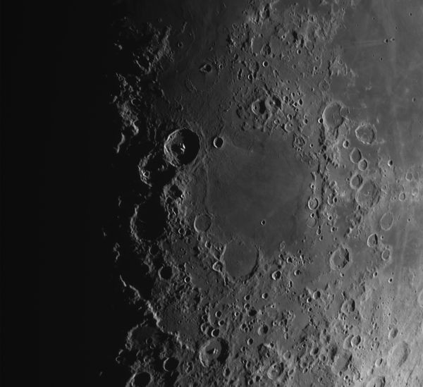 First Moon with the new telescope! - Astrophotography