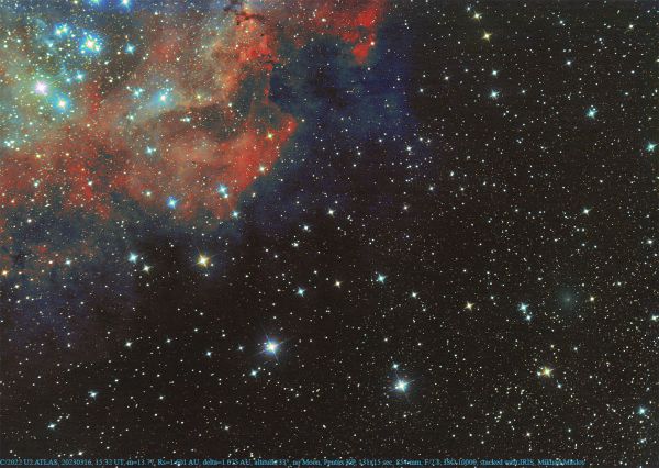 C/2022 U2 ATLAS - астрофотография