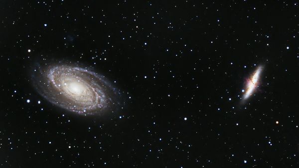 М82 и М81 - астрофотография